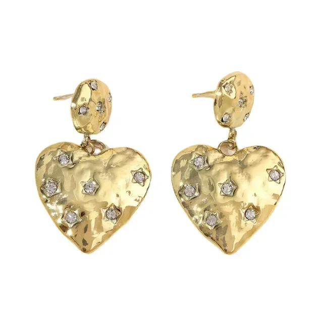 Модные украшения новые трендовые легкие роскошные золотые серьги из нержавеющей