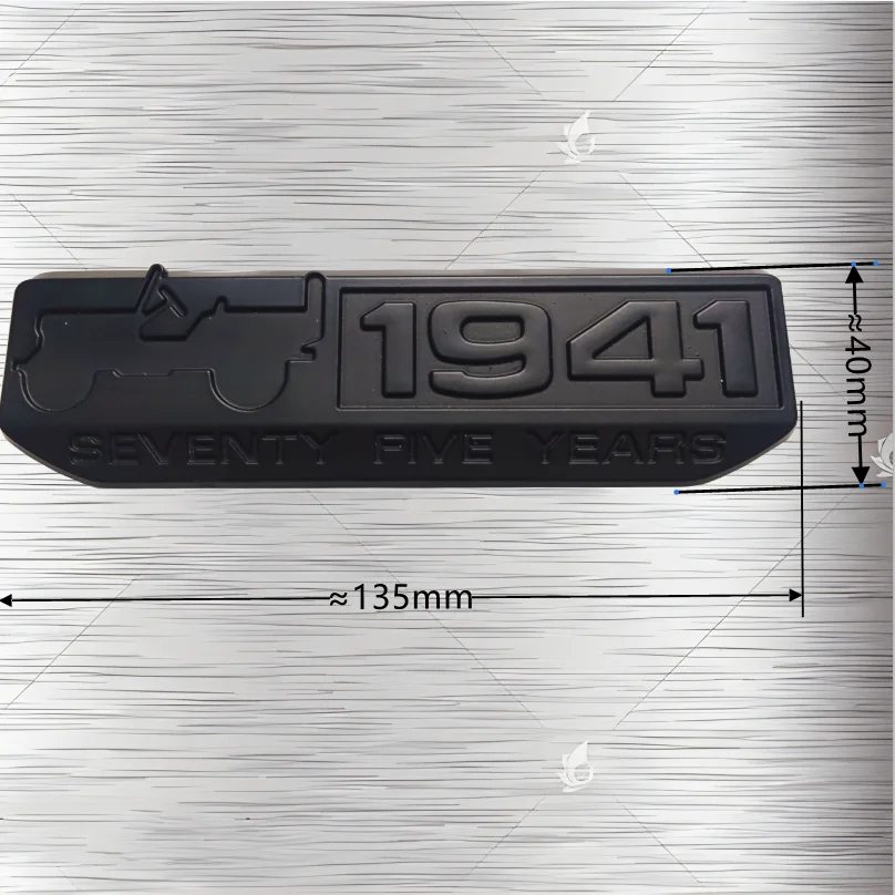 Металлическая наклейка на автомобиль 1941 года, подходит для Jeep SUV Wrangler Grand Cherokee Commander Compass, 3D металлическая декоративная наклейка (art.: 3920da44fea0d) - 3920da44fea0d