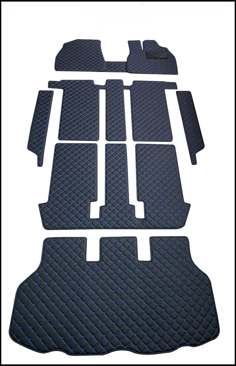

Хорошее качество! Полный Комплект ковриков для автомобиля на заказ + коврик для багажника для правого руля Toyota Ноя R90 2023 7 мест водонепроницаемые коврики
