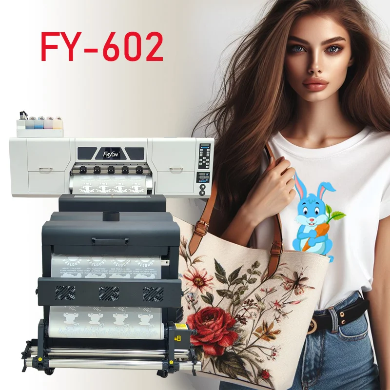 FY 602 Новый DTF тепловой пресс машина для резки автоматическая сушилка рулонов