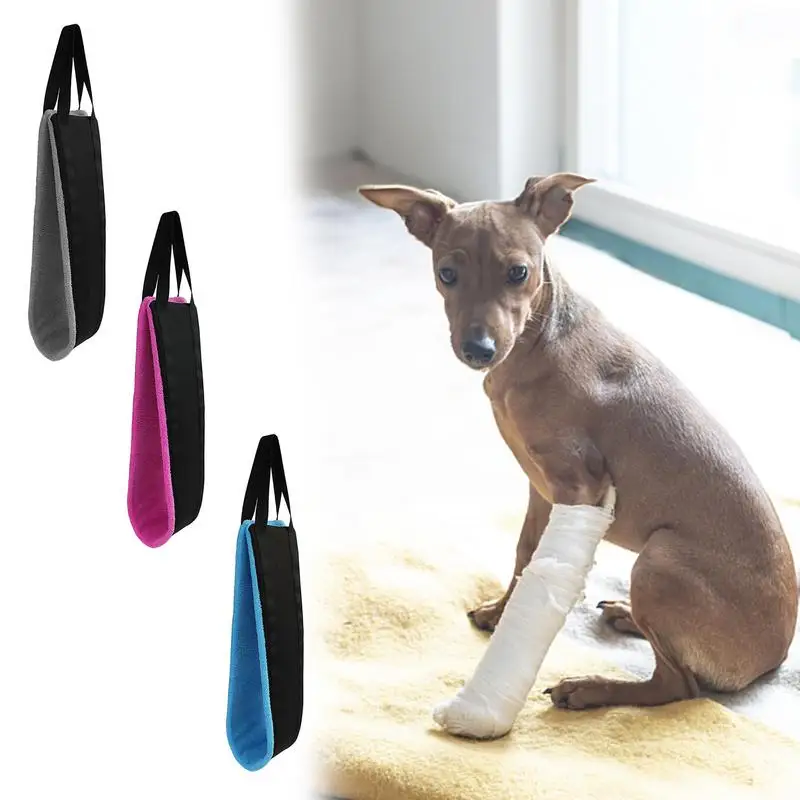 

Pet Rehabilitation Portable Dog Sling For Back Legs Auxiliary Lifting Belt For Large Dogs Walking Aid Belt For Legs Support Belt