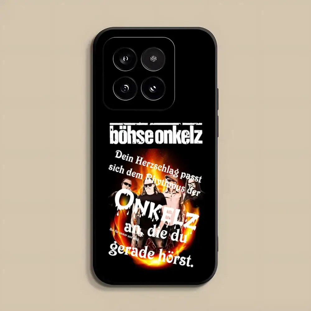 Фото Силиконовый чехол B-Bohse O-Onkelz Band для телефона Redmi Note 15 A7 Xiaomi 17 Ultra 15 14 Pro Plus 4G 5G №3