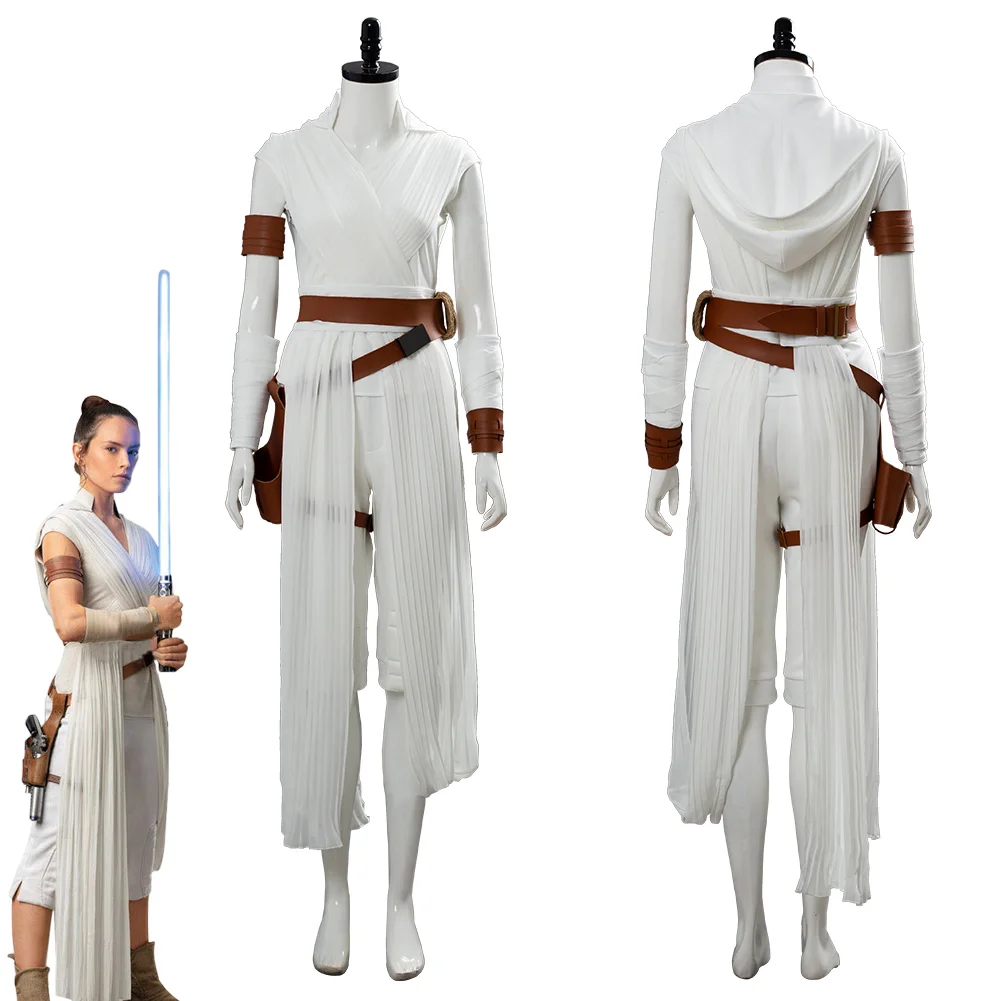 Star Cosplay 9 The Rise Of Skywalker Rey Cosplay Costume Halloween Costumes Adult Jedi Rey Costume Outfit Women Clothings