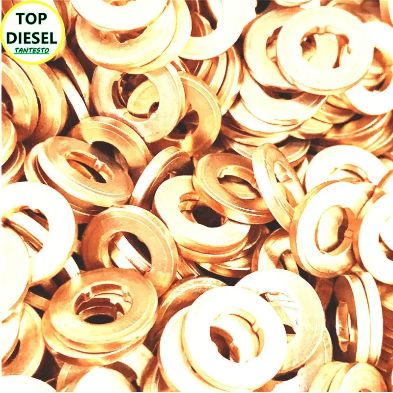 

100 шт., набор медных омывателей для дизельного инжектора F00VC17502 F00RJ02175