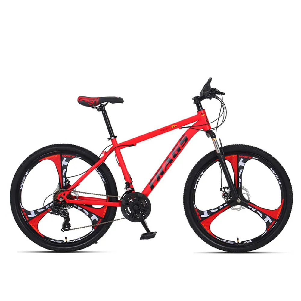 

Mountain Bicycles Variable Speeds Biking 24 Inches Men And Women Shock Absorption Transportation Students Convenient Stable
