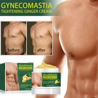 1pc skin care belly gynecomastia slimming tightening ginger cream chest body fat remove firming for men women effective 30ml