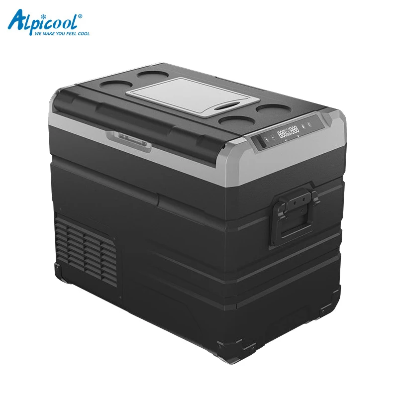 Автомобильный холодильник Alpicool 45L охладитель автомобильный компрессор