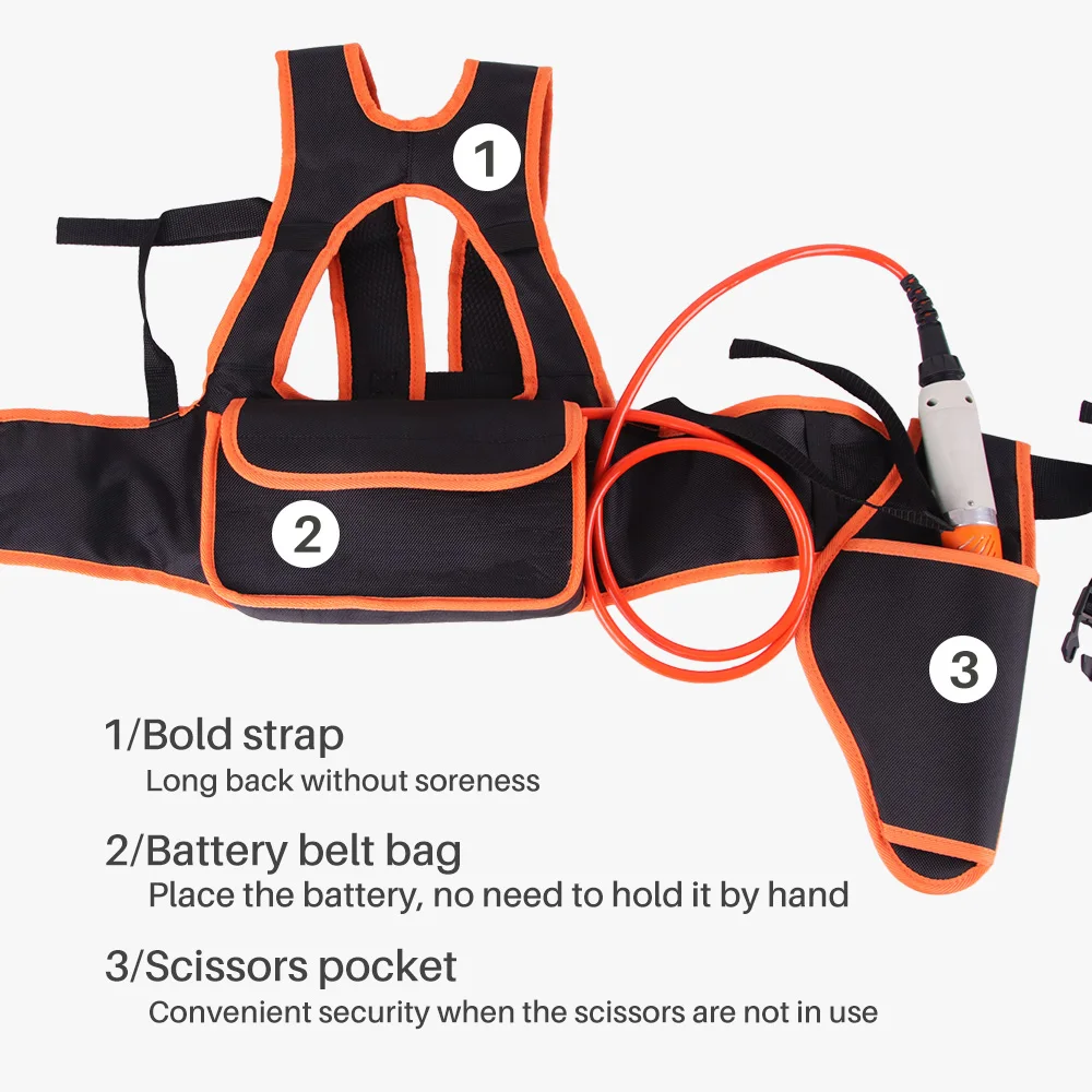 

36V Electric Pruning Shears Optional Extension Rod Vineyard Vines Power Tools Cordless Electric Scissors With 1 batteries