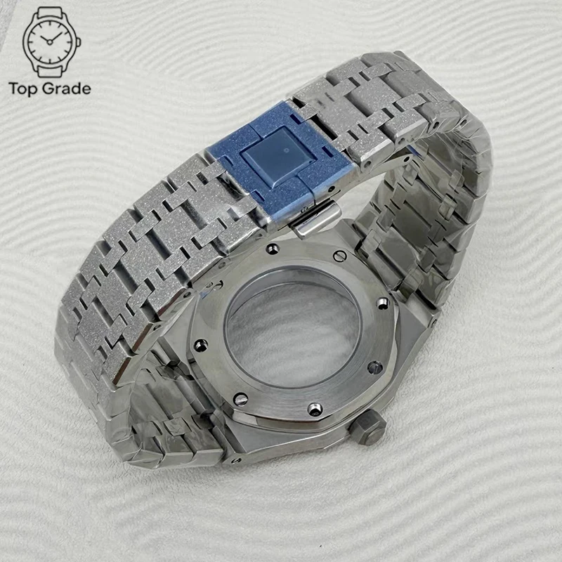 Корпус часов TG NH35 41 мм, цвет Star Sand Sparkling, из высококачественной нержавеющей стали 316L, с сапфировым стеклом, подходит для механизмов NH35NH36NH38. (art.: 3920dad4e44e9) - 3920dad4e44e9