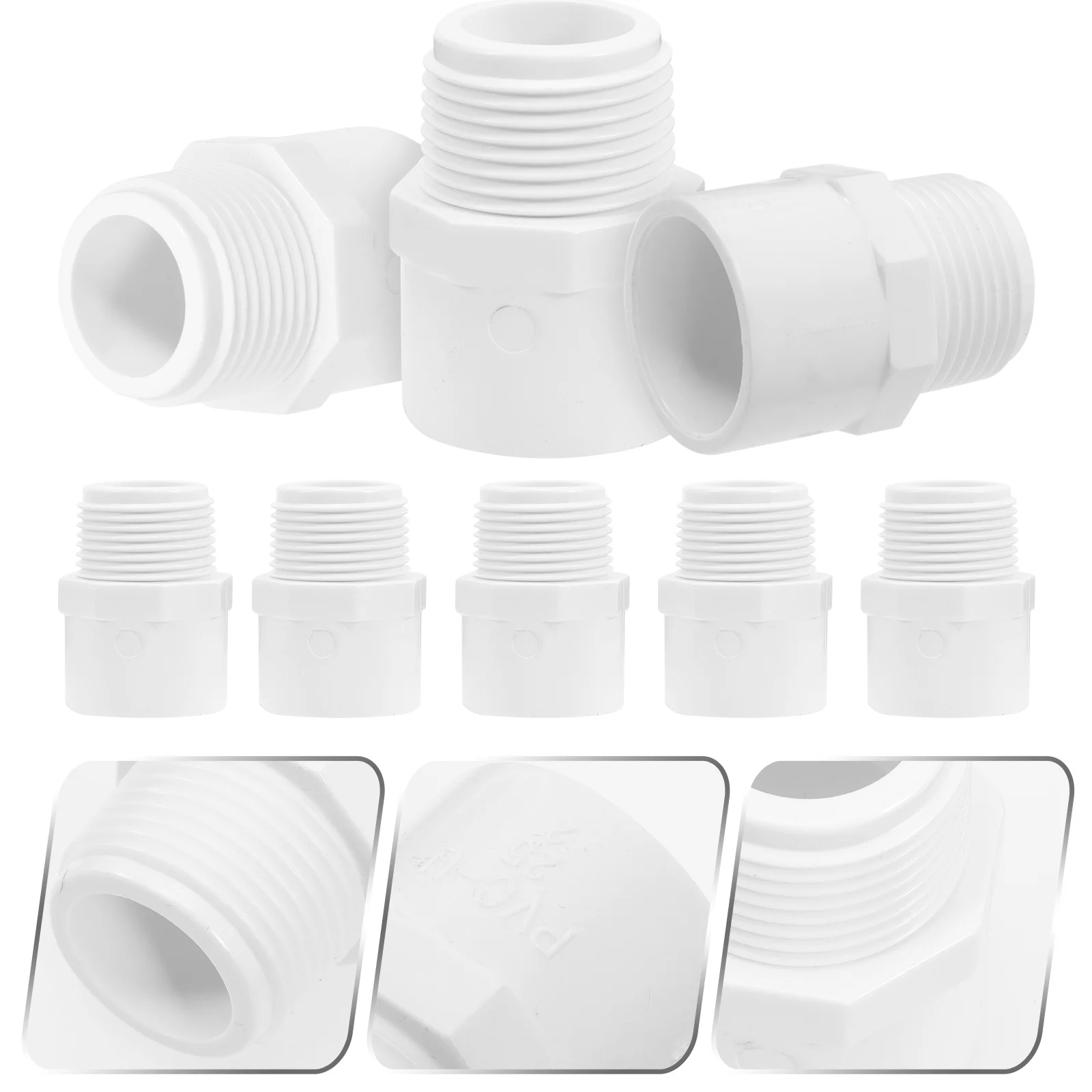 

Pvc Connector Fittings Fitting Connectors Support Structure Garden Shelf Adapter Thread Water Joint