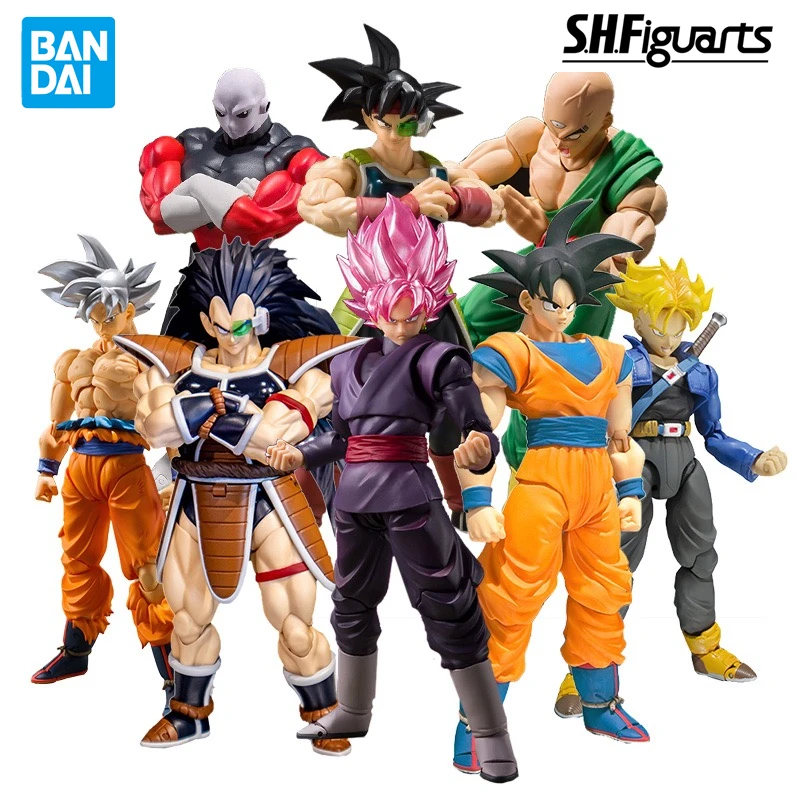 Фигурки героев BANDAI SHF Dragon Ball S H, оригинальные Супергерои ограниченной серии SSJ2 SSJ4 Goku Vegeta Gohan, на базе Android 16, игрушка в подарок