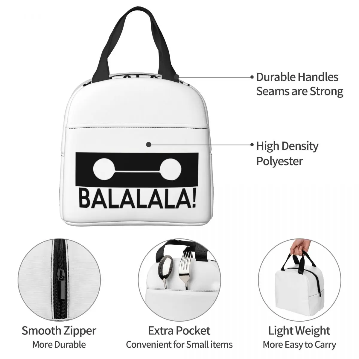 Герметичный изолированный Ланч-бокс для путешествий Balalala 6 шт.