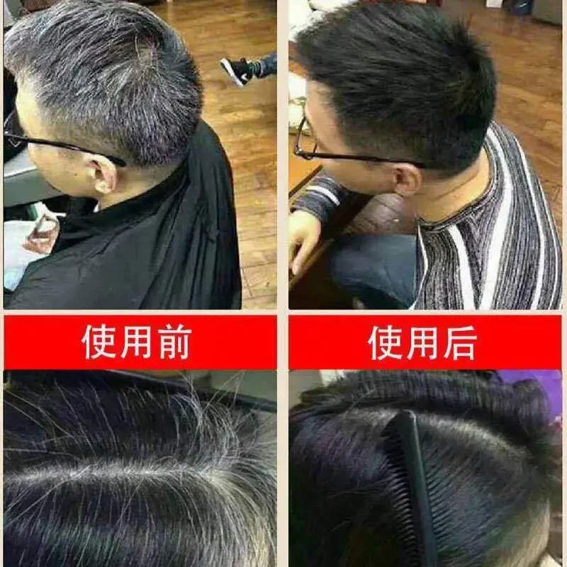 300 мл Polygonum Multiflorum Шампунь от белого до черного цвета травяной шампунь эффективное