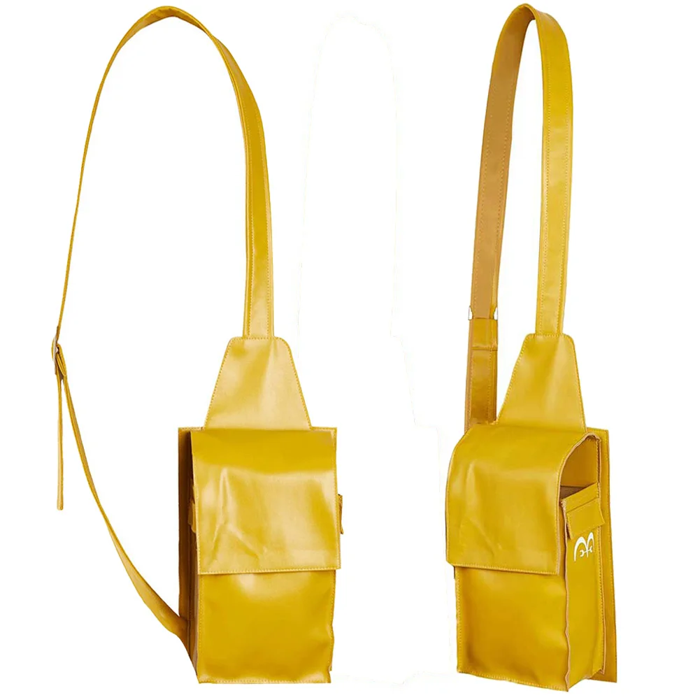 Аниме Пират ЛЕТЕР ВЕНТИЛЯТОРА Темно-синяя желтая сумка на плечо Аксессуары для