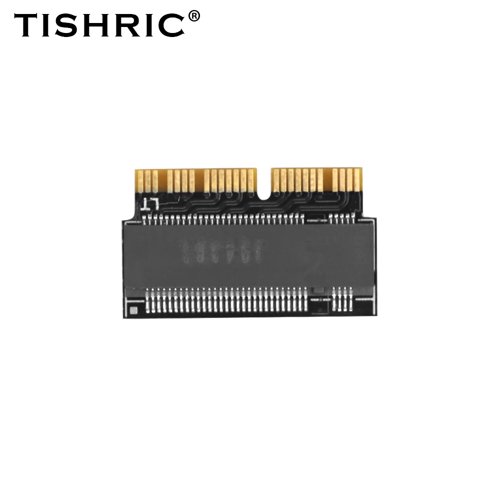 TISHRIC M.2 NVME SSD конвертирующая карта M2 PCI-E M-Key адаптер для MACBOOK Air PRO 2013-2017 A1398 A1502 A1465 A1466