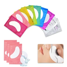 50Pairs Hydrogel Gel Eye Patches Grafting Eyelashes Under Eye Patches For Eyelash Extension Paper Application Makeup Supplies