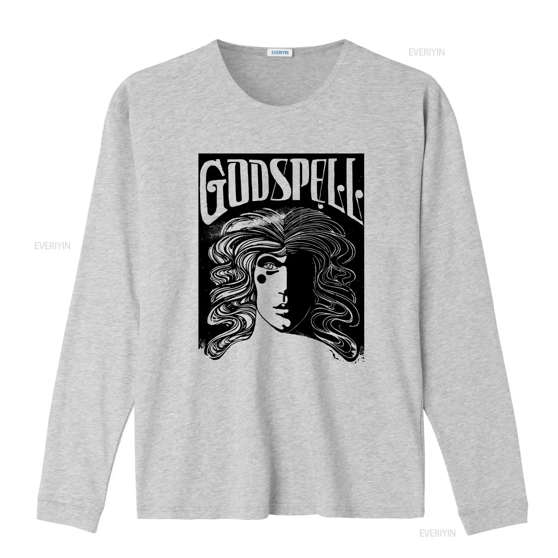 Фото Винтажная футболка Godspell мужская, размеры M, L, красная, в стиле музыкального театра, сделано в США, 80-е, с эффектом потертости, стритвир, универсальная, эластичная, мужская, винтажная, с эффектом потертости №4