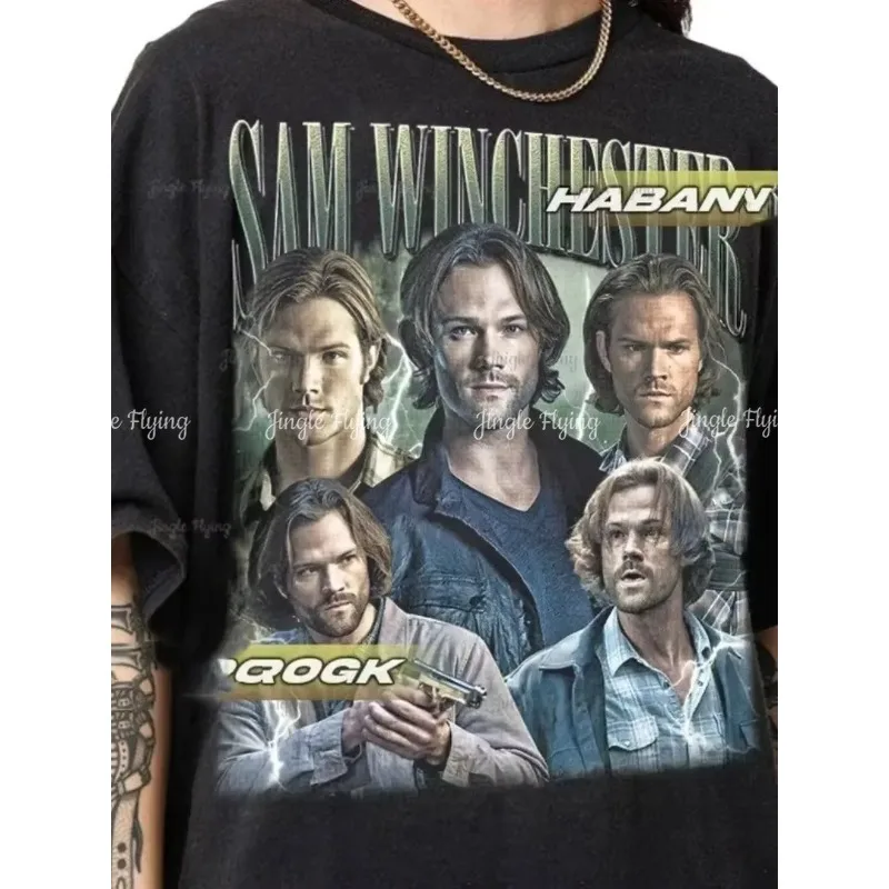 Ограниченная серия Sam Winchester, винтажный подарок для женщин и мужчин, футболка унисекс, мужские футболки высокого качества (art.: 3920d2b5366d4) - 3920d2b5366d4