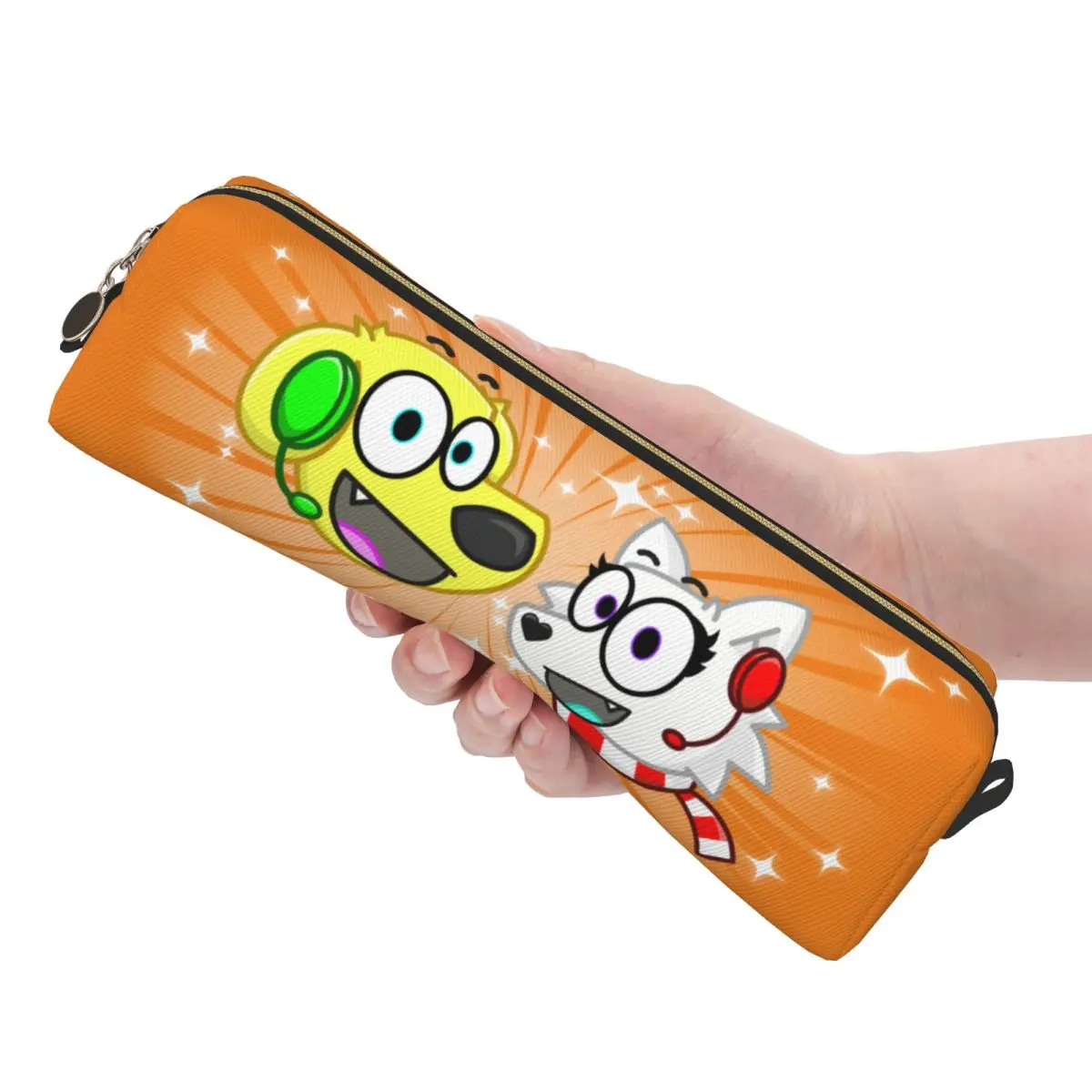 Фото Игровые пеналы Tyler And Snowi, милые игровые аниме-коробки для ручек, сумка для студентов, большие пеналы для хранения студентов, школьный подарок №3