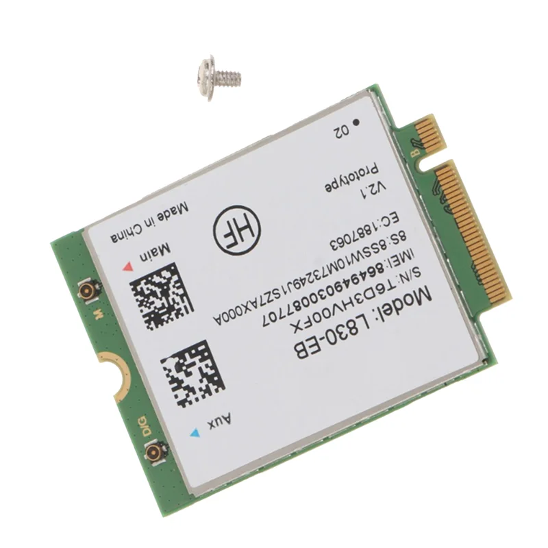 L830-4G модуль Wi-Fi карты для X280 T480 T580 P52S L480 L580 T490 T590 P53S T490S X390 L490 L590 01AX761