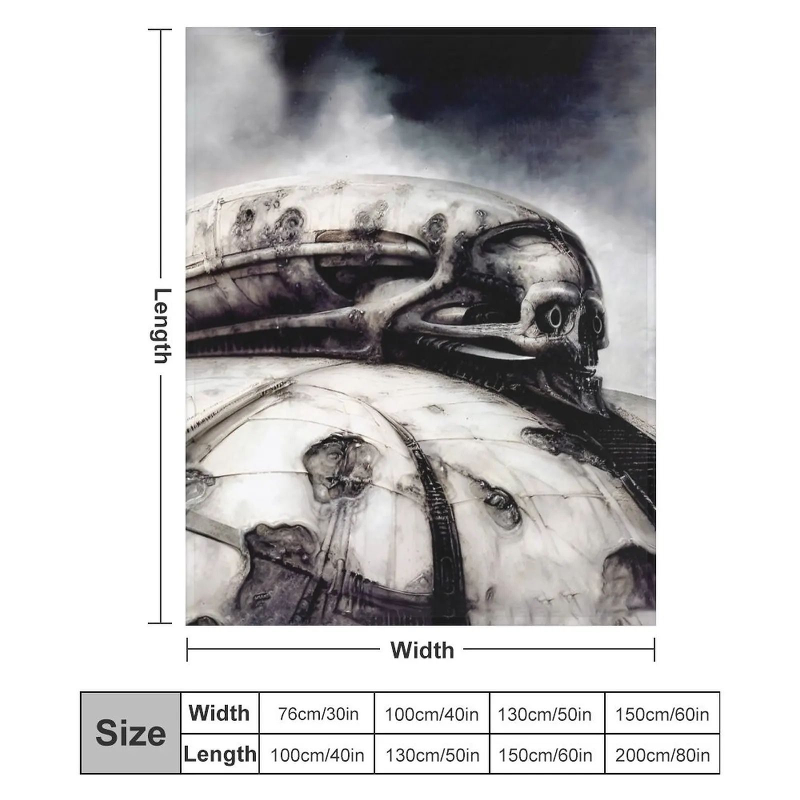 Одеяло с черепом HR Giger в стиле стимпанк диван для детских одеял