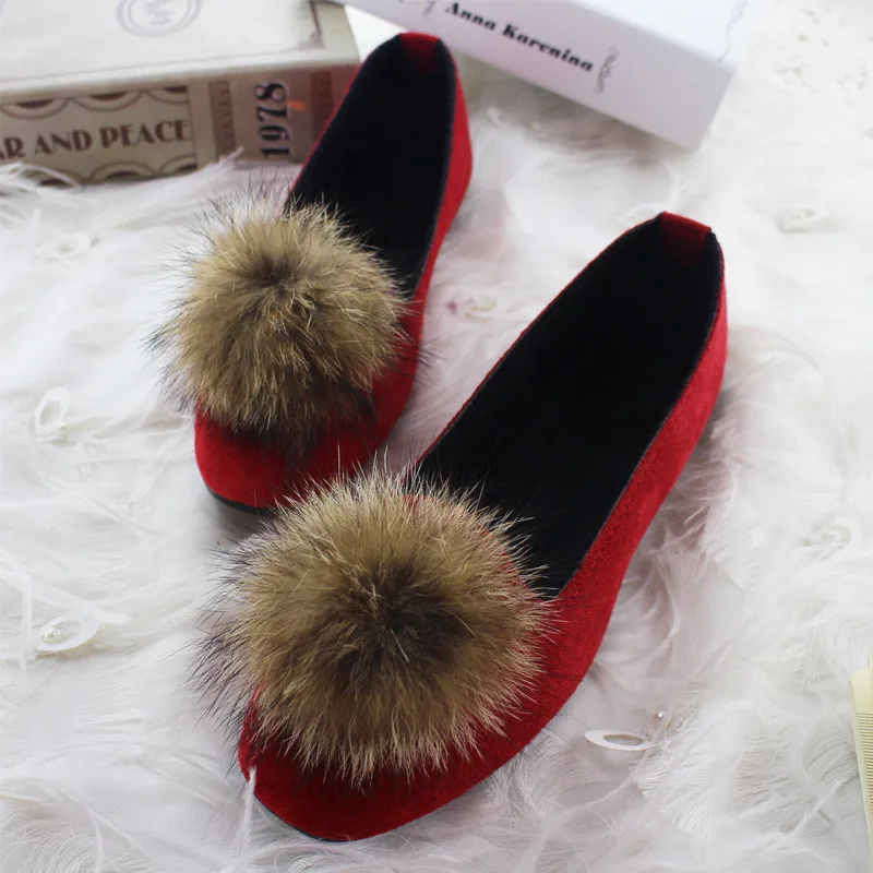 

Женские плюшевые туфли, однотонные замшевые туфли на плоской подошве, весна-осень 2022