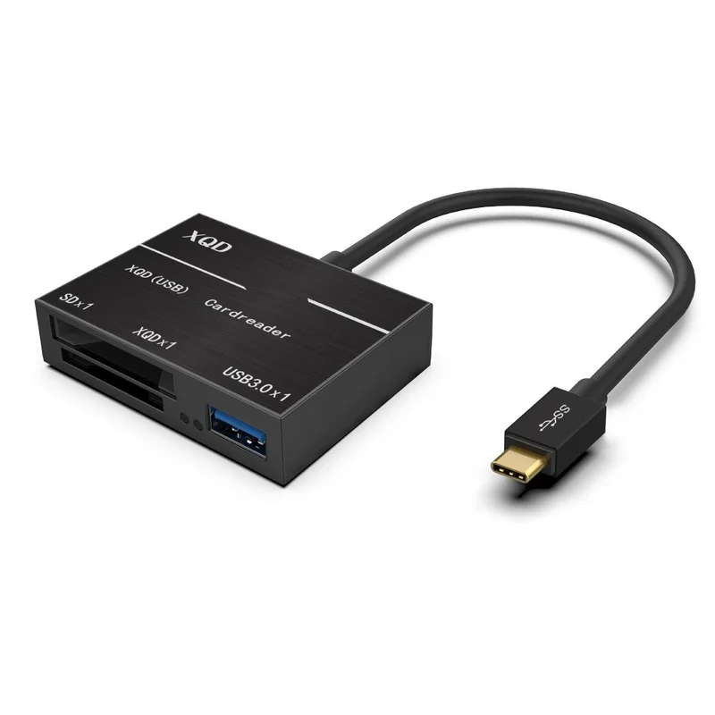 

Высокоскоростной картридер USB с Type-C на XQD/SD-карту, адаптер для камеры Sony серии G для карт Lexar XQD