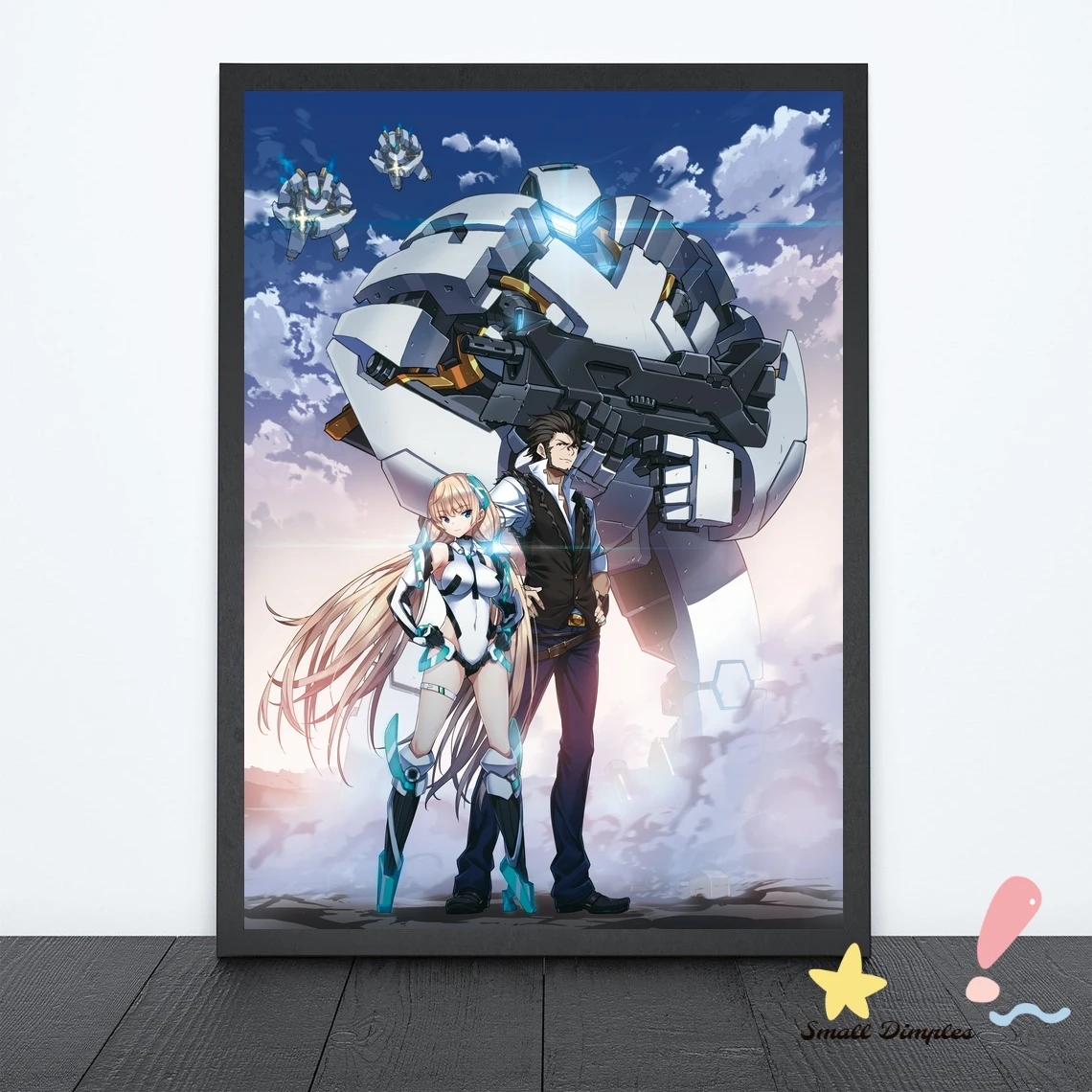 

Rakuen Tsuiho-изгнанный из Рая японский аниме плакат на холсте Художественная печать домашний декор настенная живопись (без рамки)