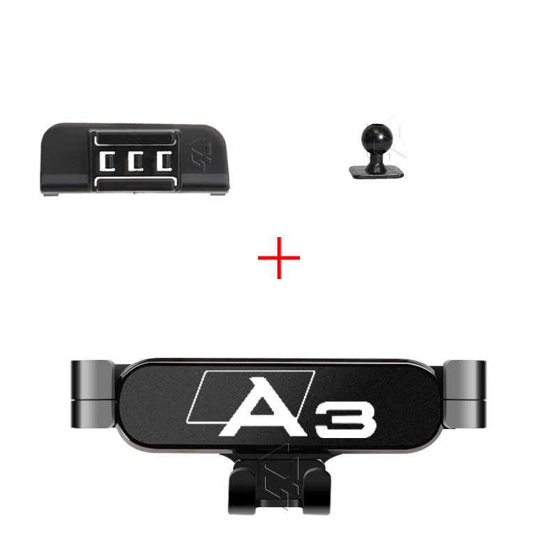 Автомобильный держатель для телефона Audi A3 S3 8Y 2021-2024, поддержка мобильного телефона, специальный фиксированный кронштейн, GPS-база, подставка, аксессуары для интерьера