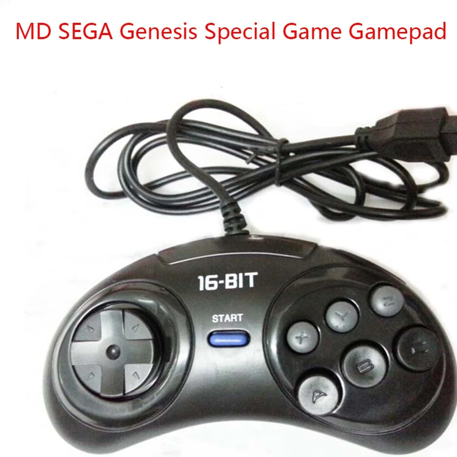 

2 шт./1 шт., игровые джойстики SEGA, 16 бит
