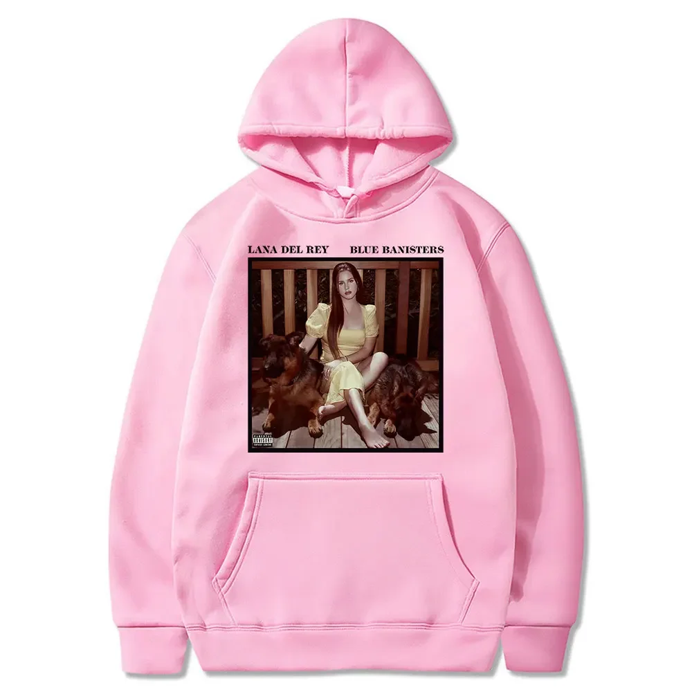 Лана Дель Рей синие банкристические толстовки с музыкальным альбомом для женщин
