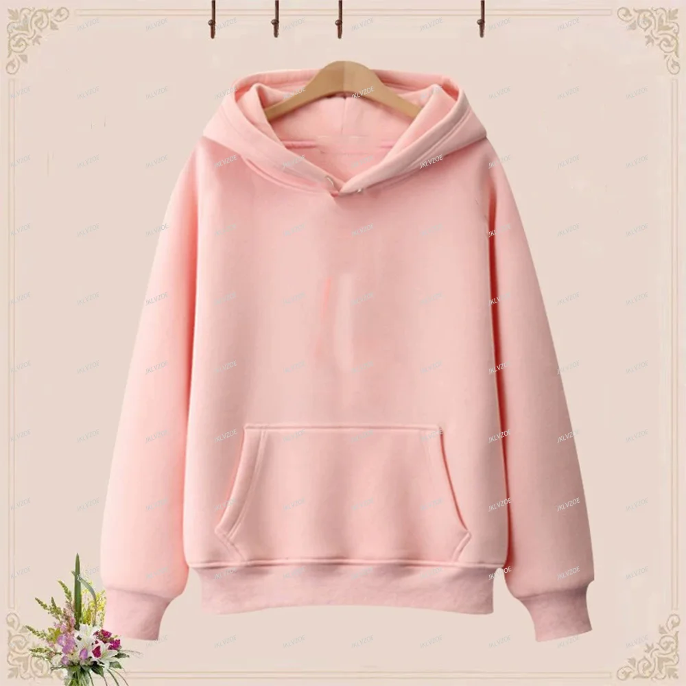 Хлопковая Толстовка Унисекс Из 100% Хлопка Повседневная Осенняя Для Подростков