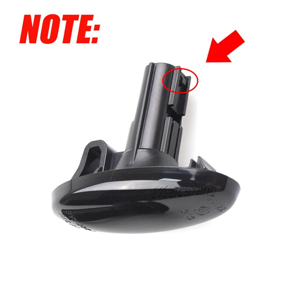 2 шт. динамический светодиодный указатель поворота боковой габаритный