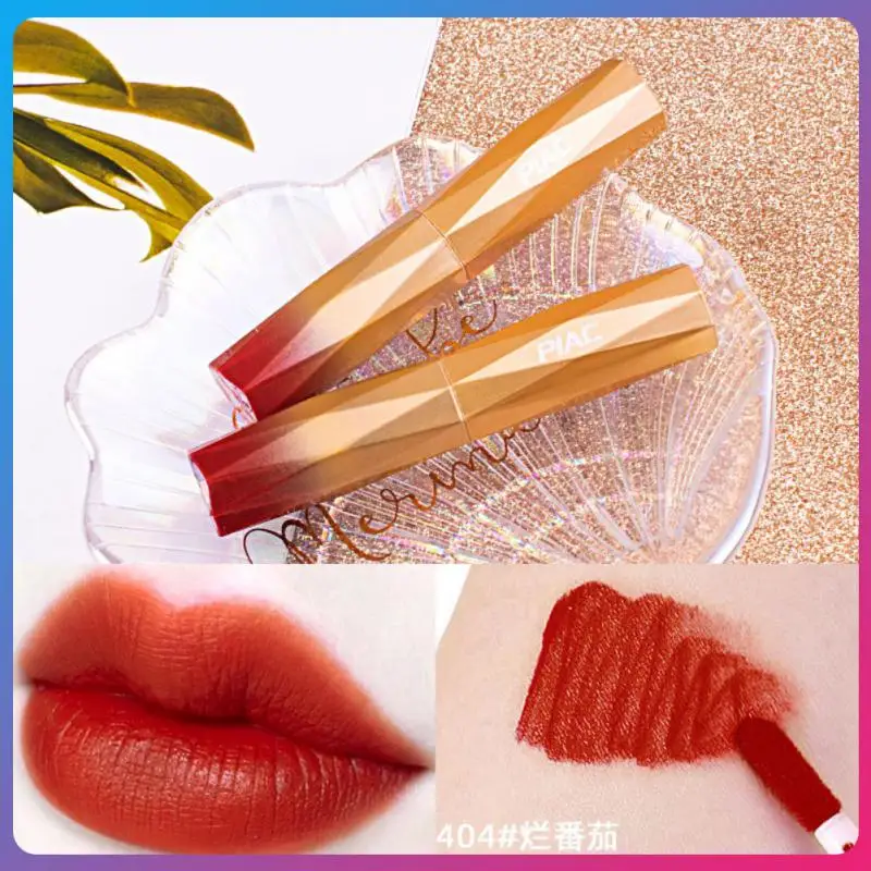 

Velvet Shimmer Lip Glaze Smooth Waterproof Sweatproof Lip Gloss Matte Tint Lip Gloss Liquid Lipstick Long Lasting Lip Makeup