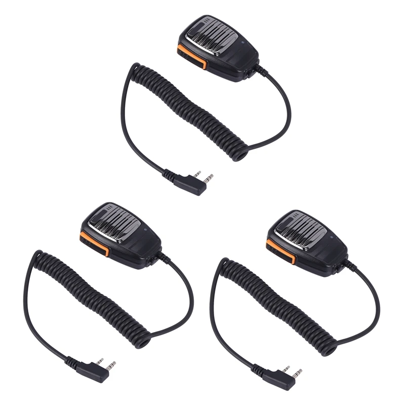 

3X Speaker Microphone Microphone For Baofeng UV-5R UV5R UV-5RE UV-B6 BF-BF-UVB2 Baofeng Two-Way
