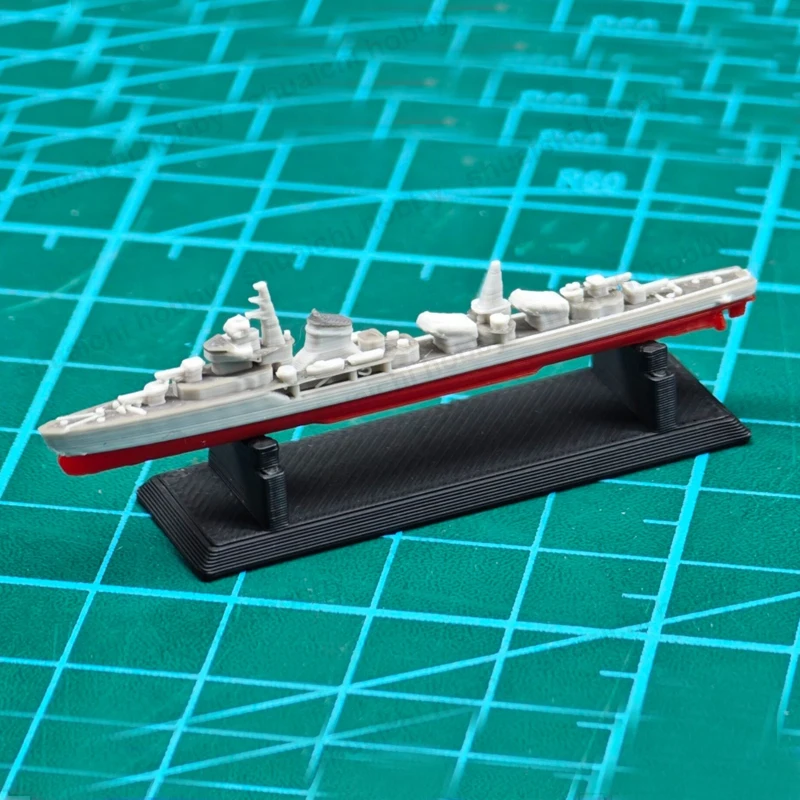 Фото 2 шт., длина 5,6 см, тип 07, модель корабля-разрушителя Аньшань, масштаб 1:2000, миниатюрный военный корабль для статической диорамы, сборка своими руками №2