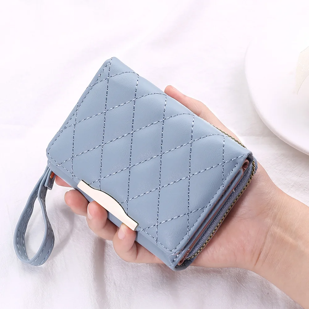 

Short Wallets For Women Coin Purse Card Holder Wallet Woman Small Ladies Wallet Female Hasp Clutch Money Bag Carteras Para Mujer