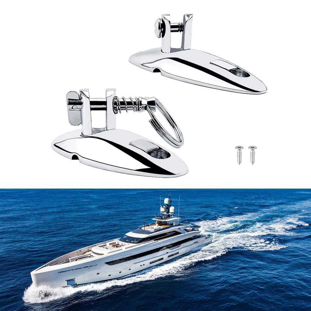 

1pc Deck Side Hinge Durability Mirror Polished Finish Deck Accessories