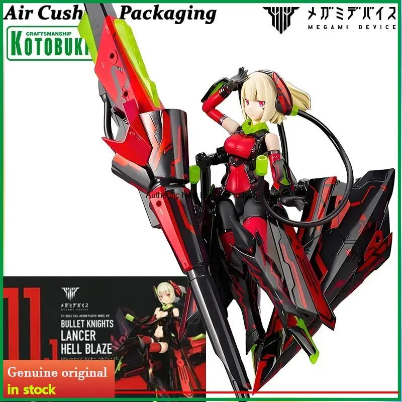 Фото Коллекционная фигурка Kotobukiya MEGAMI DEVICE: Лансер, Хелл Блейз, Экзорцист, Вуду Бастер, Гаммер (серия Bullet Knights) №4