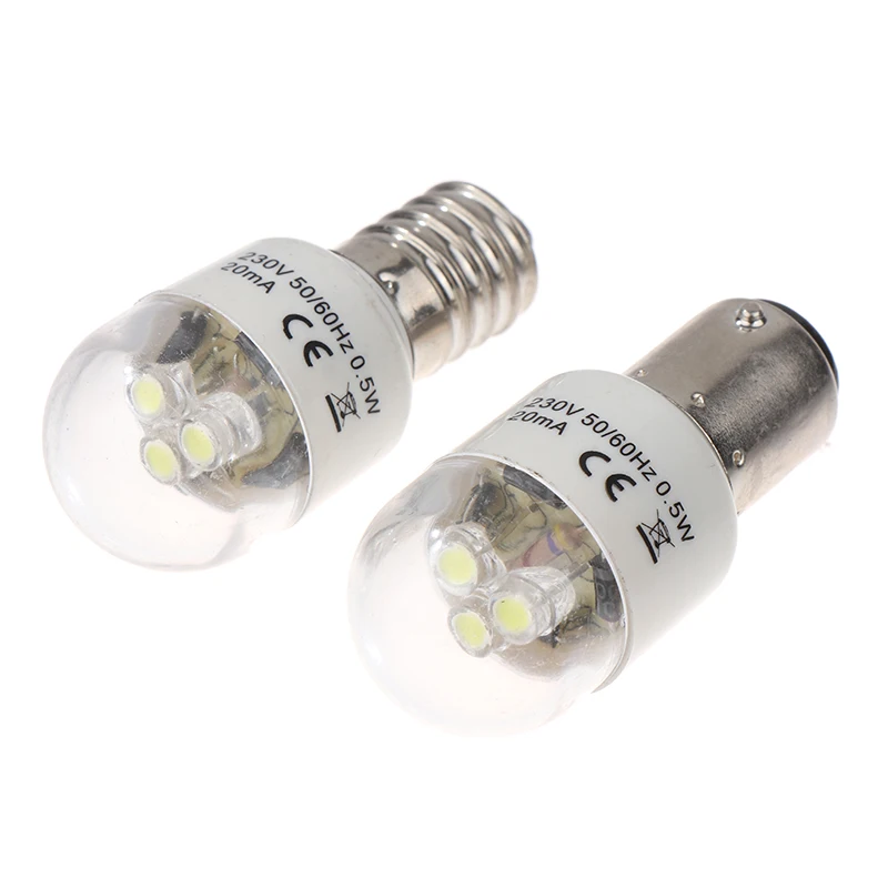 

Sewing LED Bulb BA15D/E14 Light Illuminate 0.5W Lamp Home Sewing Machine