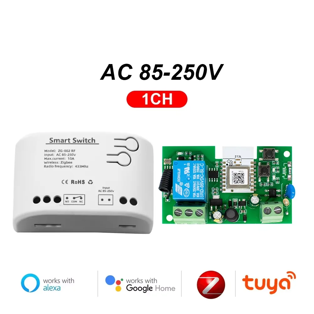 

Scimagic-RC 1CH Zigbee Умный открыватель гаражных ворот