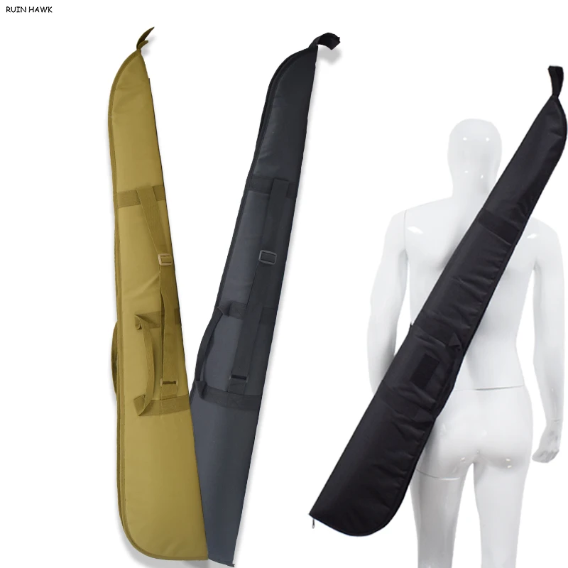 128cm Tactical Gun Bag Outdoor Military Air Rifle Case Airsoft Hunting Bag Army Shooting Rifle Shoulder Strap Backpack