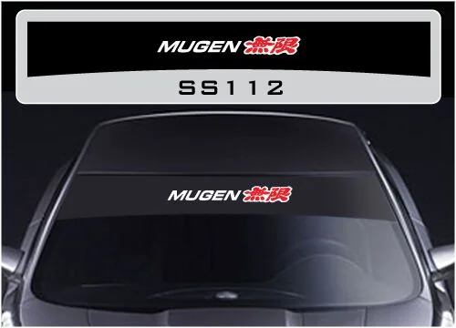 Для Mugen sunstrip sticker decal SS112
