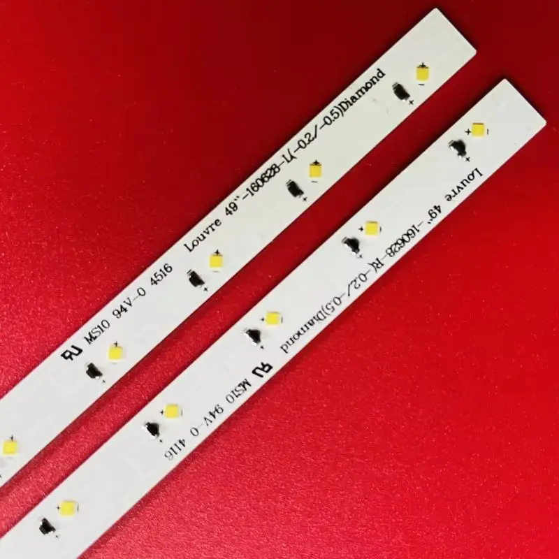 2 шт. светодиодная лента для подсветки UE49K5100AU UN49K5300 UE49K5100 CY-FK049BNEV3H 49K5100A UE49K5100AK UE49K5100AW