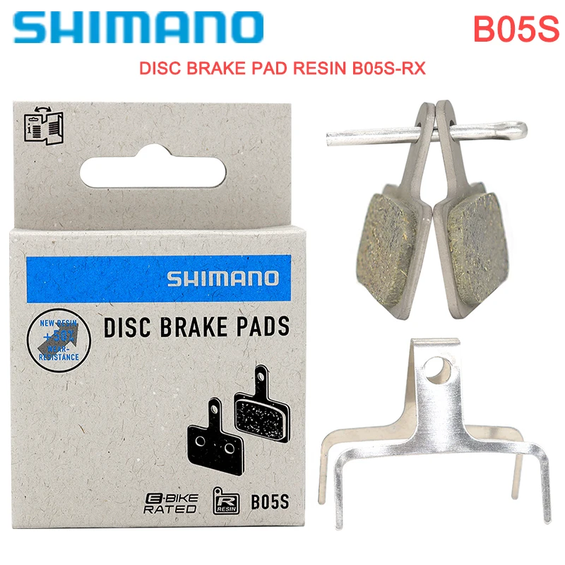 Тормозные колодки Shimano B05S для горных велосипедов, разноцветные, широкая форма, подходят для ALIVIO MT200, MT400 Series, оригинальные детали Тормозные колодки Shimano B05S для горных велосипедов, разноцветные, широкая форма, подходят для ALIVIO MT200, MT400 Series, оригинальные детали