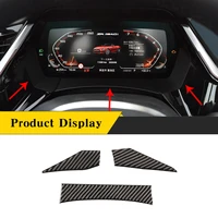 for bmw z4 g29 2017 2020 car dashboard tachometer fuel gauge panel frame sticker soft carbon fiber car interior accessories