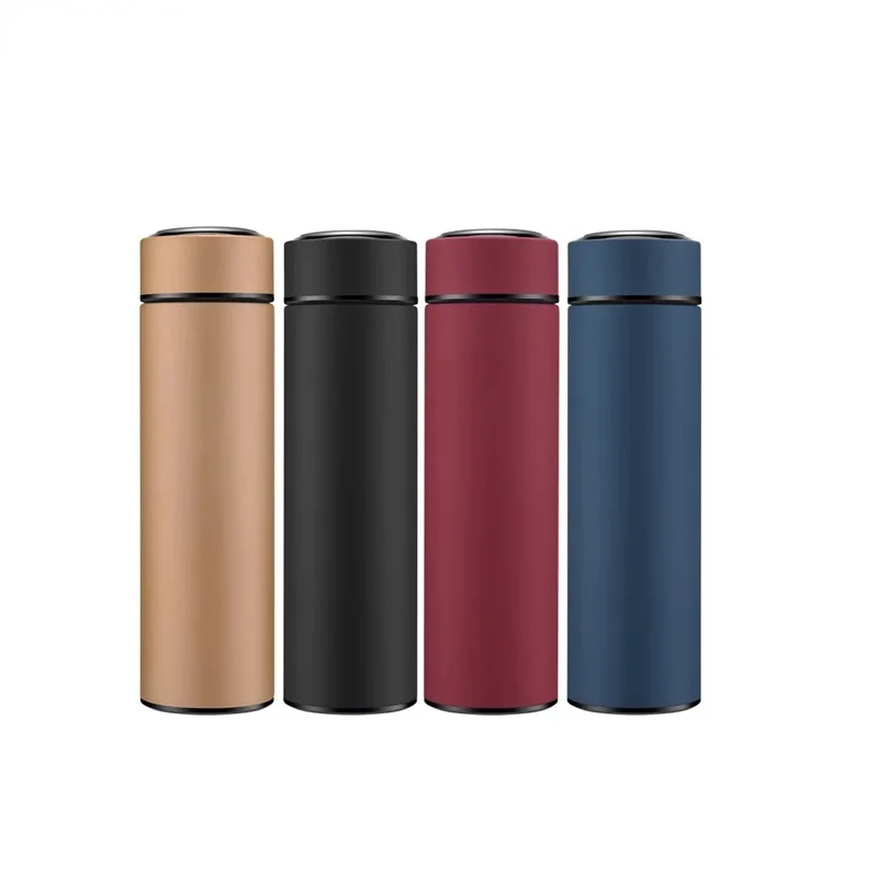 

450ML Hot Water Thermos Tea Vacuum Flask with Filter Stainless Steel 304 Sport Thermal Cup Coffee Mug Tea Bottle for Winter