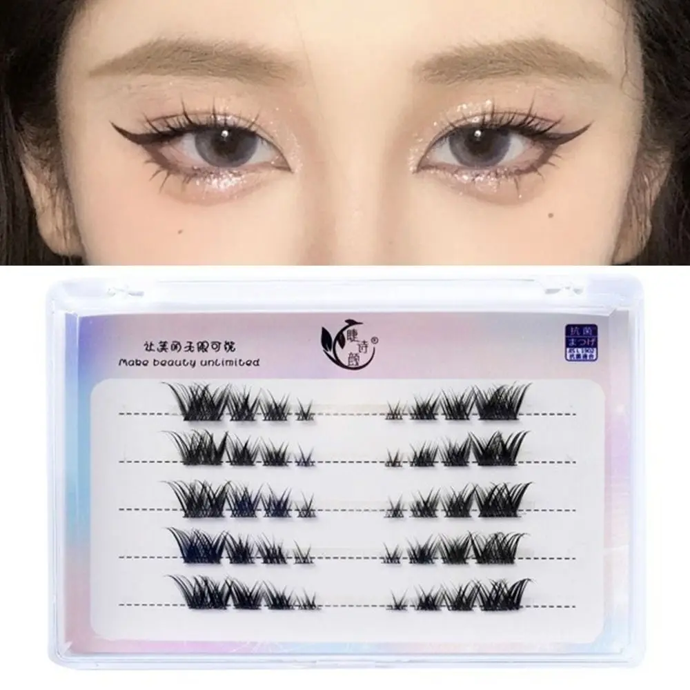 

Faux Mink Lashes that Look Like Extensions DIY Lash Extensions Lash Clusters Fox Eye Cluster Lashes Individual False Eyelashes