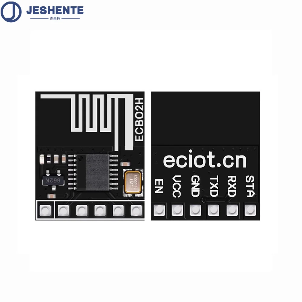 

JCB02H1 Brand New 4.2 5.2 BLE Low Power 15UA Bluetooth Transmission Module Bluetooth to Serial Serial to Bluetooth Module