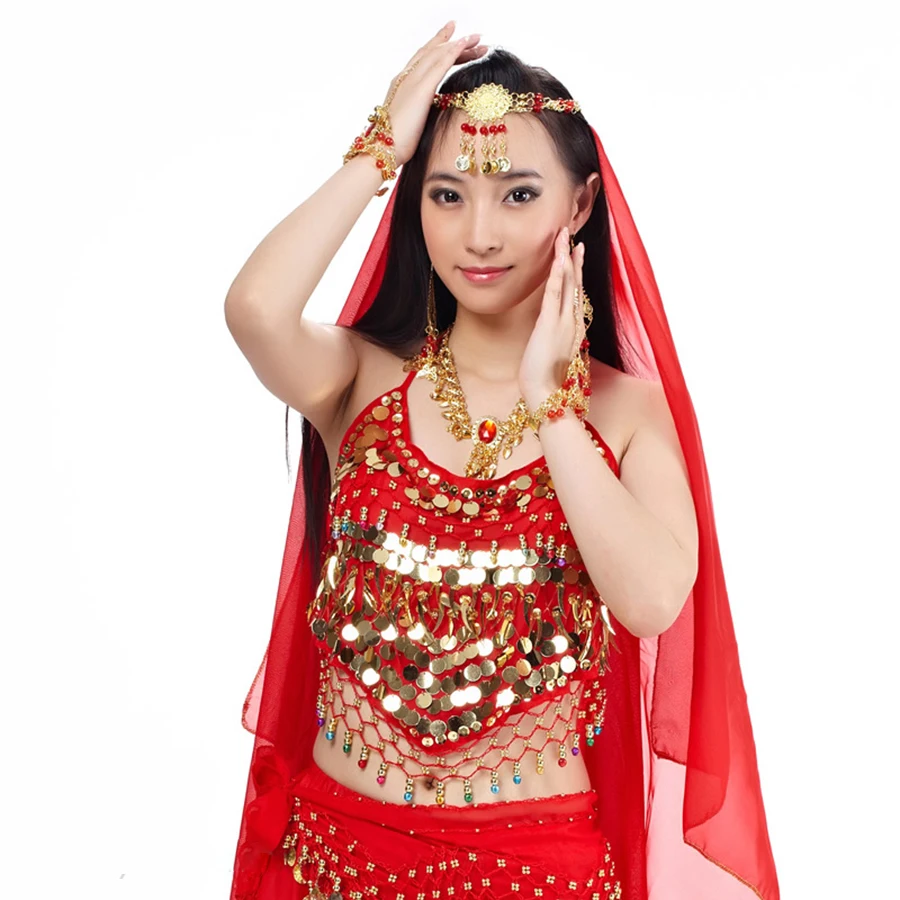 Женский топ для танца живота пикантный Топ индийских танцев 11 цветов на выбор